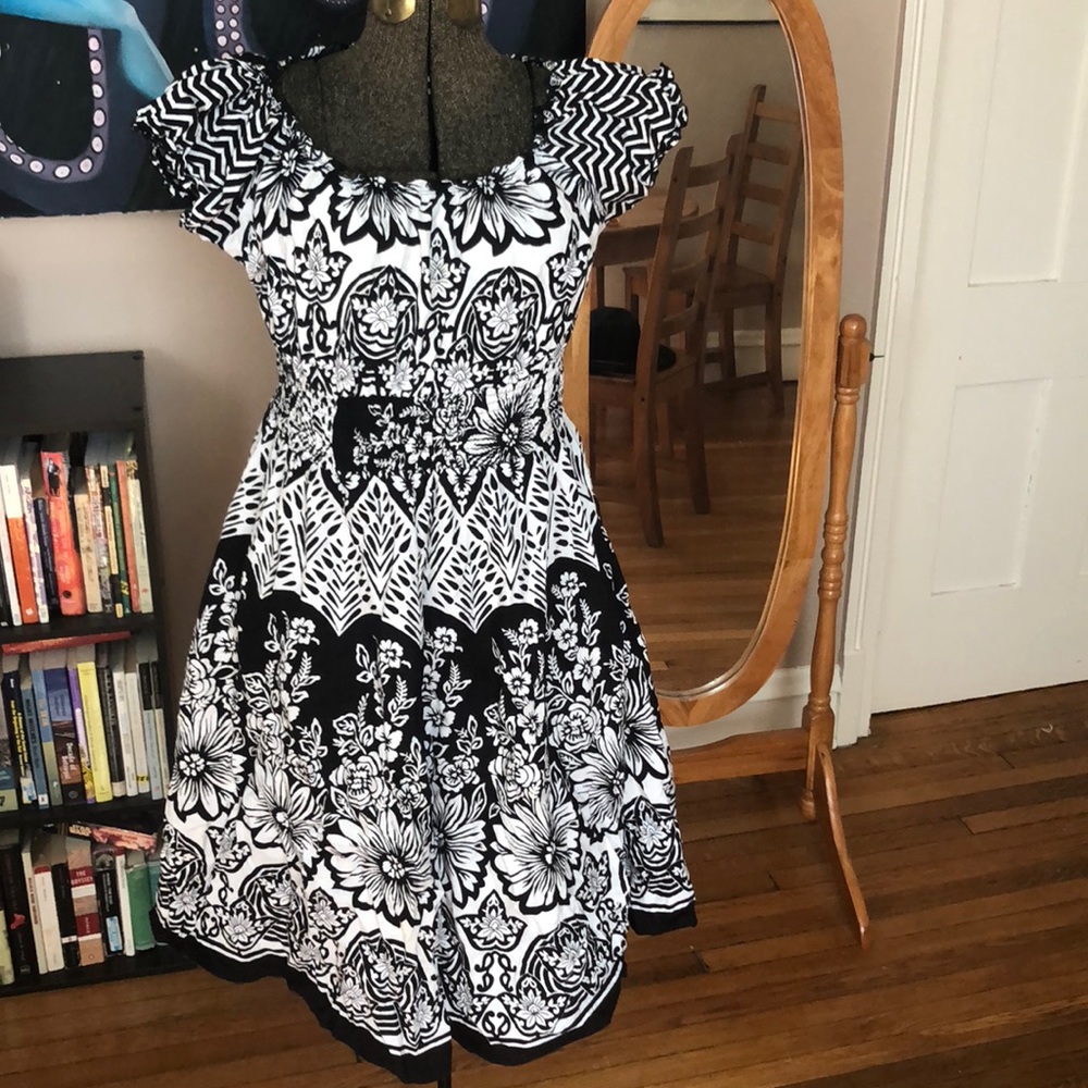 Handmade Medium Island Spring Flower Dress